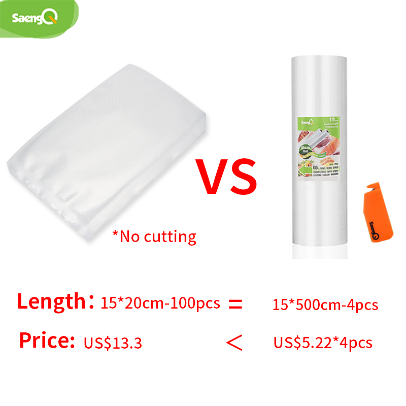 saengQ キッチン真空バッグ食品真空シーラー包装機食品保 - Food Vacuum Sealer Machine のレビューと価格
