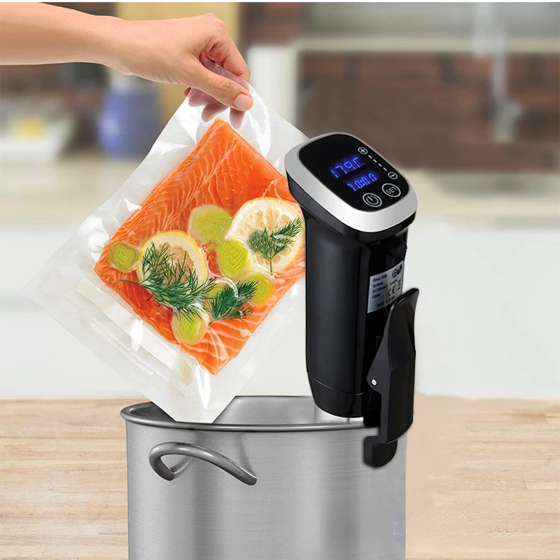 IPX7防水真空調理器、精密調理器、浸漬循環器、真空フードク - Digital Sous Vide Precision Cooker のレビューと価格