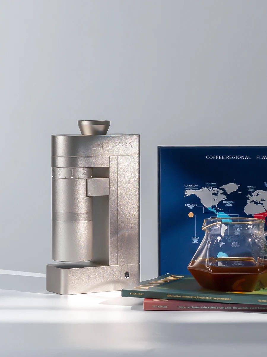FEMOOK A5 電動コーヒーグラインダー、イタリアの手淹 - Coffee Bean Grinder Electric のレビューと価格